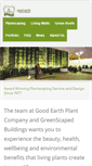 Mobile Screenshot of goodearthplants.com